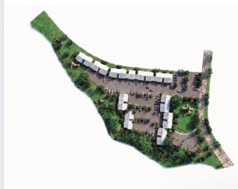 JSTapetillo's tweet photo. Este render de mala calidad del proyecto inmobiliario estatal en Mirador de San Isidro, aporta evidencia de lo que se ha venido señalando: se impermeabiliza más aun la cuenca alta del Arroyo Hondo. Así, poco a poco, se generó el problema de La Martinica y esto solo lo agravará. https://t.co/FvvwxOtvgj