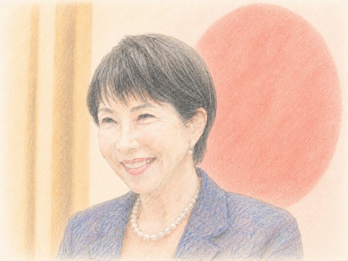 akabanejirou's tweet photo. やがて高市早苗は

「女性初」という形容を飛び越え

こう言われる。

日本を最も愛し

日本から最も愛された

総理大臣

#高市内閣一択 https://t.co/1MgFnofijS
