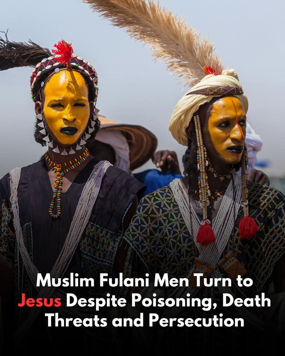 TevinMacharia's tweet photo. Mohamed, a 27-year-old raised in a Fulani Muslim family in Nigeria, began questioning Islam after being required to memorize the Qur’an in Arabic—a language he did not understand. His questions made his parents suspicious, but he continued searching for the truth and eventually learned about Christianity through Christian friends.

Despite pressure from his family and community to reject his growing belief in Christianity, Mohamed met with a pastor and “immediately gave his life to Christ.” His conversion nearly cost him his life. His mother allegedly gave him poisoned milk and then declared, “Let your God save you.” Mohamed became violently ill but survived.

When his mother found him alive, she threatened to shoot him. As Mohamed fled, his brother fired at him, leaving a bullet wound in his leg. Yet his faith endured. Today, Mohamed is class president at a Bible college, where he is being discipled and prepared to serve as a pastor or missionary.