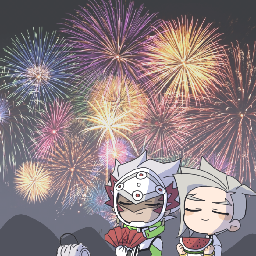 poke195ygo's tweet photo. 目を瞑って花火を楽しむな！！！ https://t.co/HZTzwqEbkG