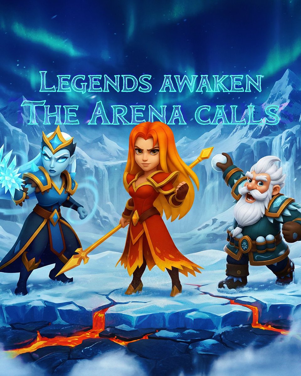 arcanearenatd's tweet photo. Legends awaken. The Arena calls. 🛡️

Master the elements, command your heroes, and prepare for the ultimate battle!

#ArcaneArena #TowerDefense #StrategyGames #MobileGaming https://t.co/fQX7L2A76Z