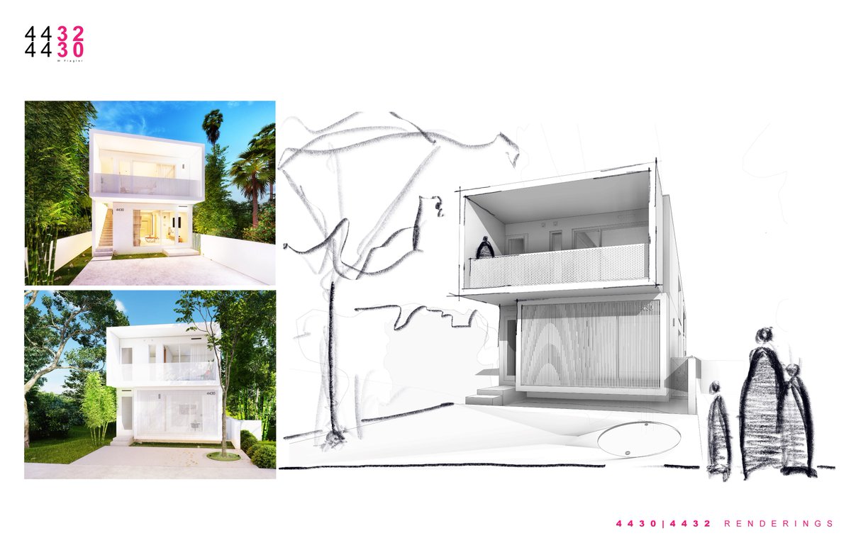 OnateArchitect's tweet photo. 4430 &amp; 4432 Duplex, Miami, Florida by OLANZ A+D https://t.co/mk0Dn3EeLD