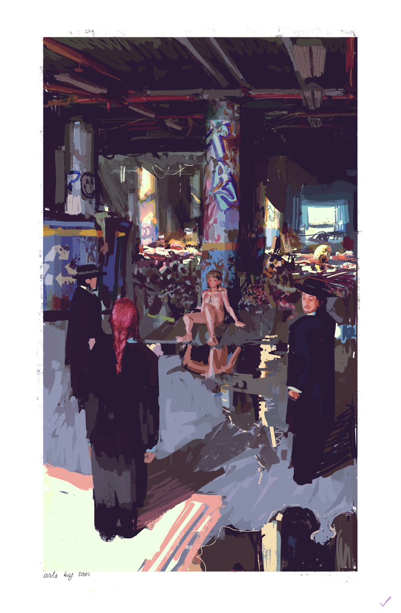 arts_by_tan's tweet photo. my chainsawman painting details https://t.co/7NNaX30GDc