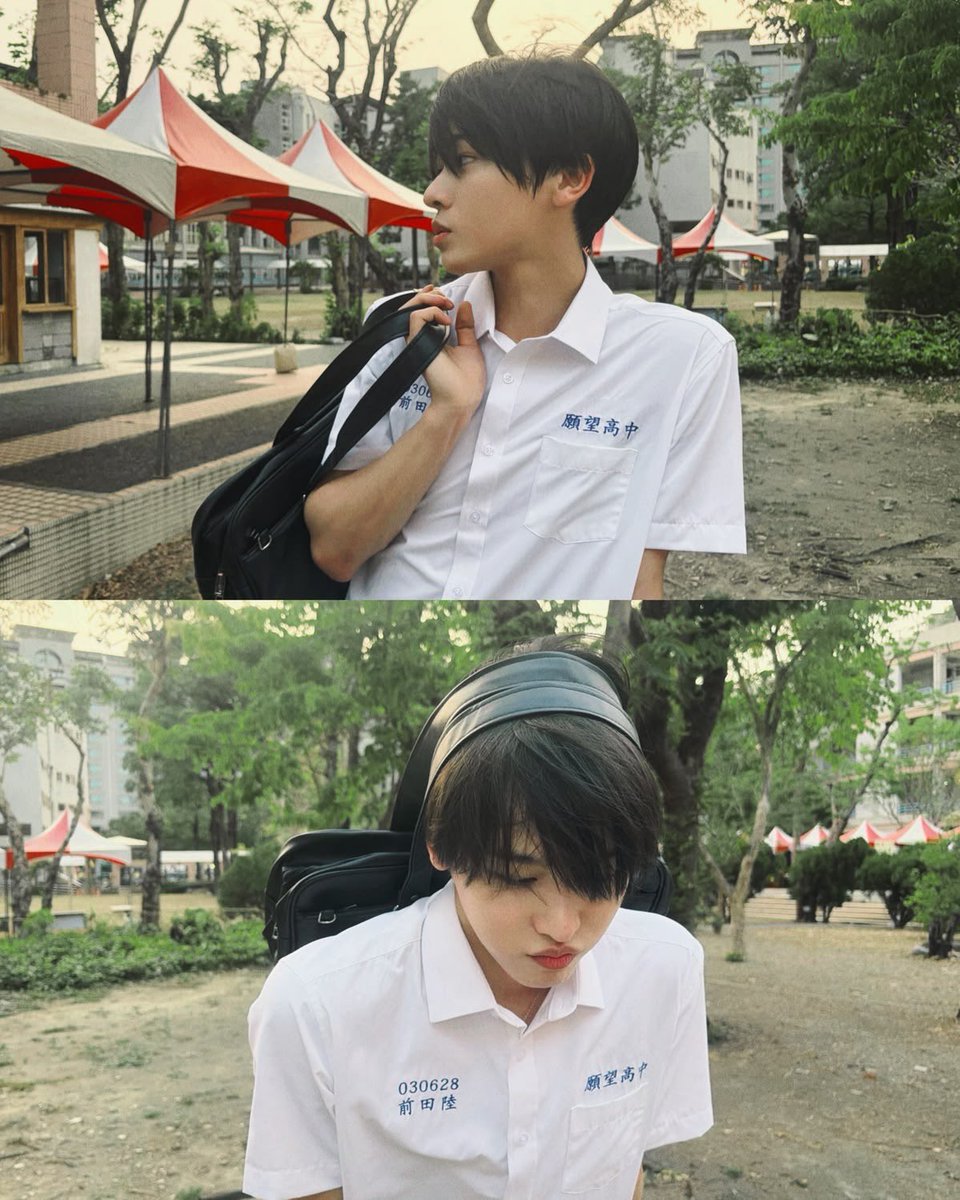 uesrsrx_rikukun's tweet photo. 前田陸。2003年6月28日生まれ。愛称はリク・リクちゃん・りーくん・はむはむなど多数存在する。キラキラアイドルであるにも関わらず、この世の全ての女の子達に“付き合ってた””想いを伝えられずにさよならした”など、妙にリアルなあるはずの無い記憶を植え付けることから、異名”歩く夢小説”を持つ。 https://t.co/r3tVCxdqNZ