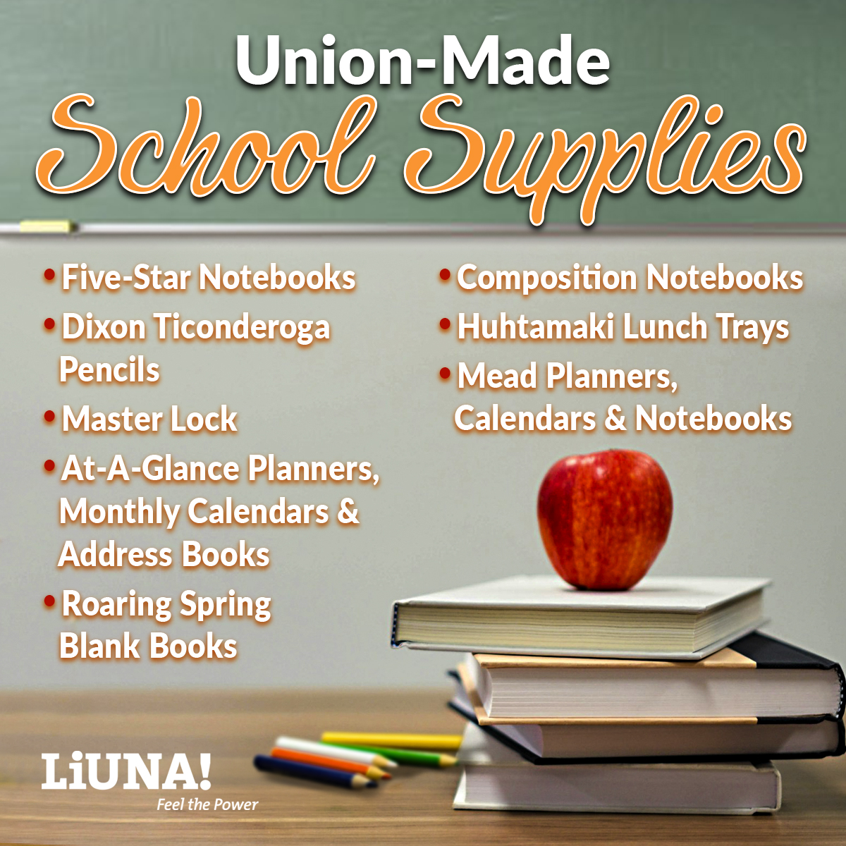 LIUNAmidwest's tweet photo. Attention students, #BackToSchool shopping here once again! Make sure you look for & buy #UnionMade supplies for your whole family. For a full list of items, go to: https://t.co/3rPSH0MopO
#SchoolSupplies #School #Class #Solidarity #UnionProud #Student #UnionStrong #LIUNA https://t.co/TGb7dO1XXj