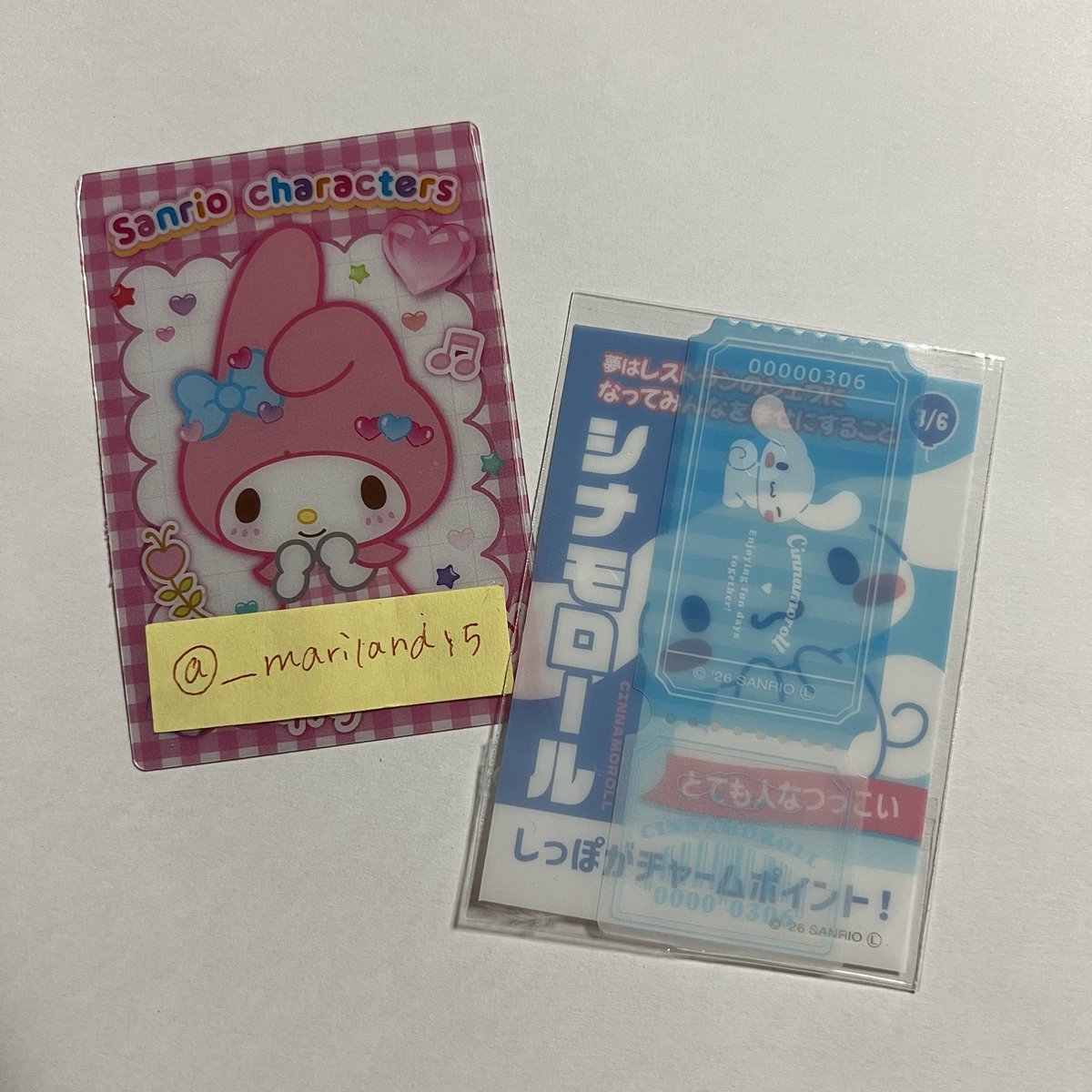 __mariland15's tweet photo. 交換

サンリオ おうえんポスターステッカー

譲  シナモン

求  マイメロディ または マイスウィートピアノ

都内(池袋など)またはピューロお手渡し > 郵送
検索からでもお気軽にお声がけください🙇🏻 https://t.co/viU63s5bwF
