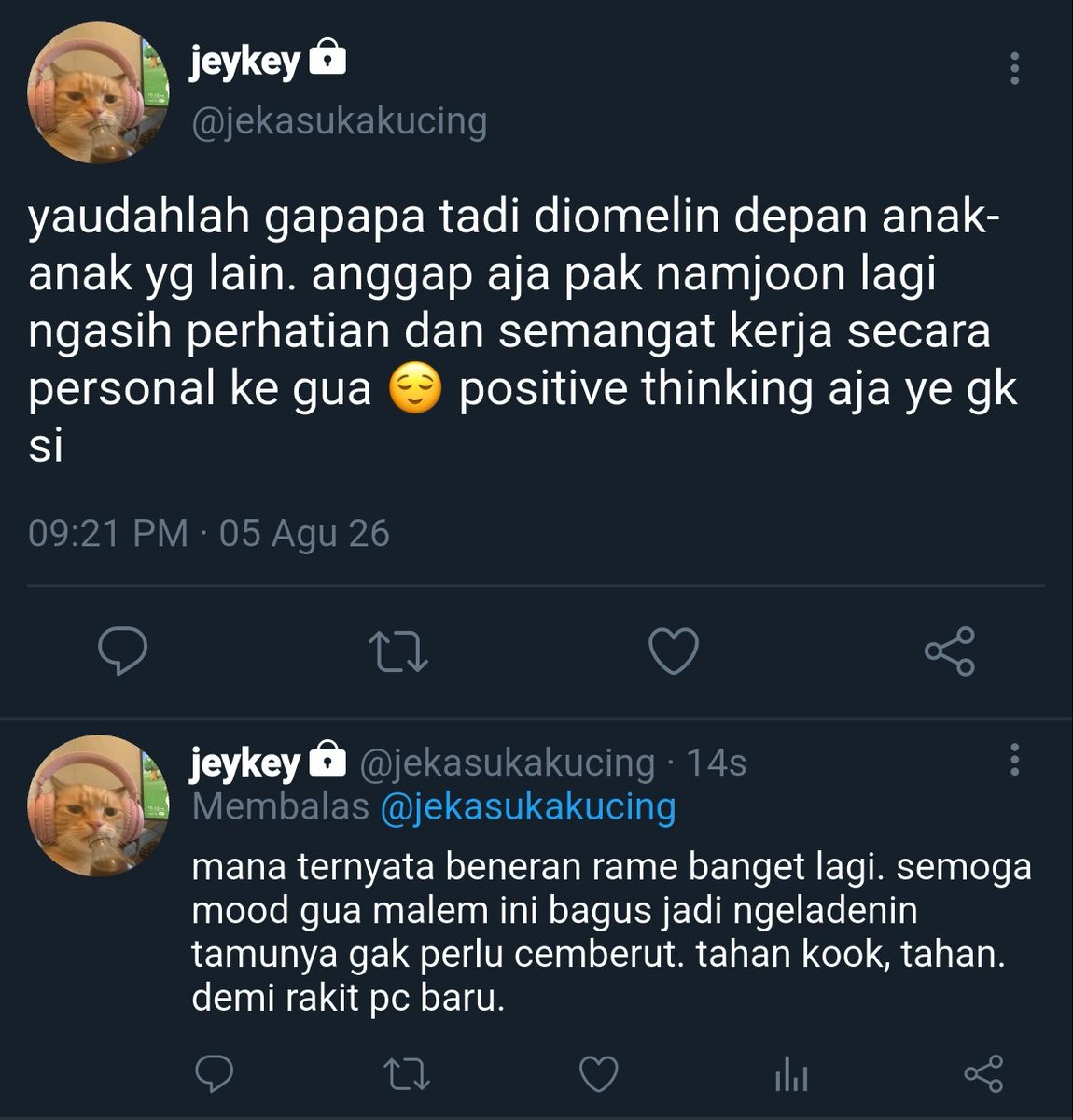 teaforcookies's tweet photo. ·No Takebacks. 

5. Siapa dh? (Last update!) https://t.co/n2zp78ocAZ