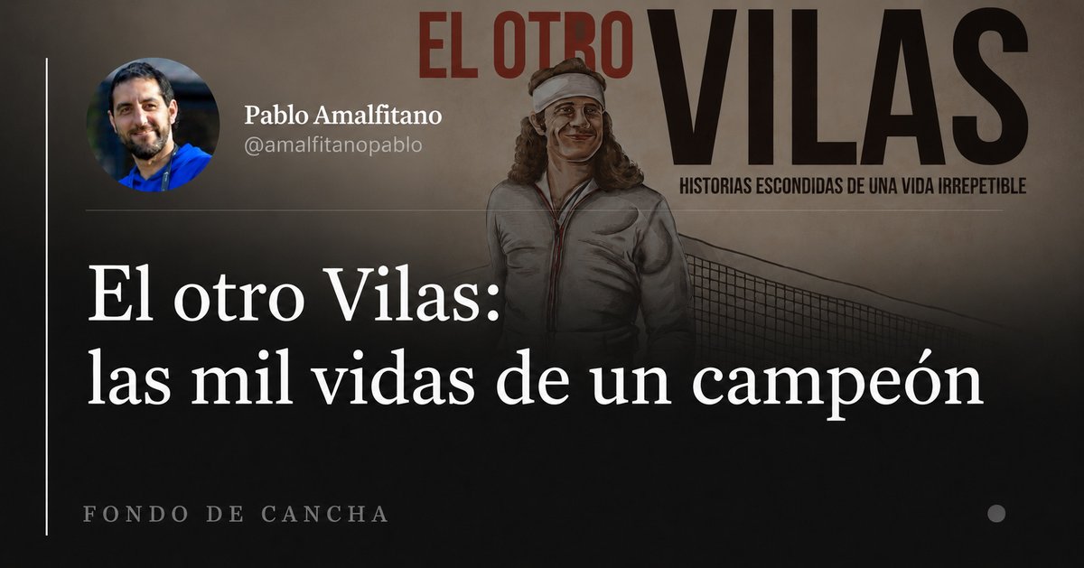 amalfitanopablo's tweet photo. Esta es la última entrega de Fondo de cancha, un newsletter en primera persona para contar la cocina del periodismo de tenis y de deportes.

En este link está el anticipo del libro sobre @GuilleVilasOK y, además, aparece la opción para suscribirse GRATIS

https://t.co/U14LvP9J0f https://t.co/zPl4HJSXHX