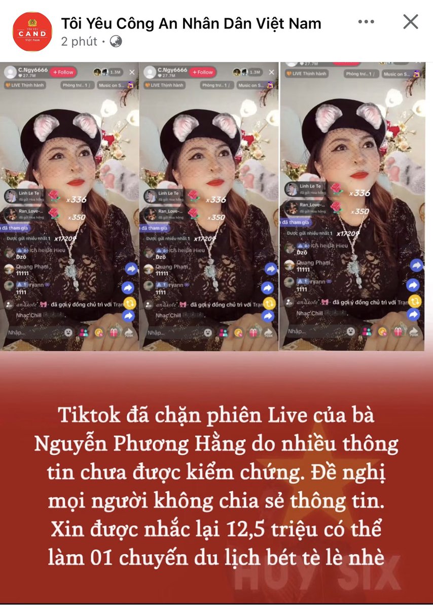 ProsperXLe99's tweet photo. C���n thận nha Anh Em. Coi chừng 12m5 đấy. Nhà nước sẽ vào cuộc ấy.
@Seven_Nguyen666 @MartinHo99999 @syhung909090 @dinhthang97 https://t.co/S2bavdFfE5