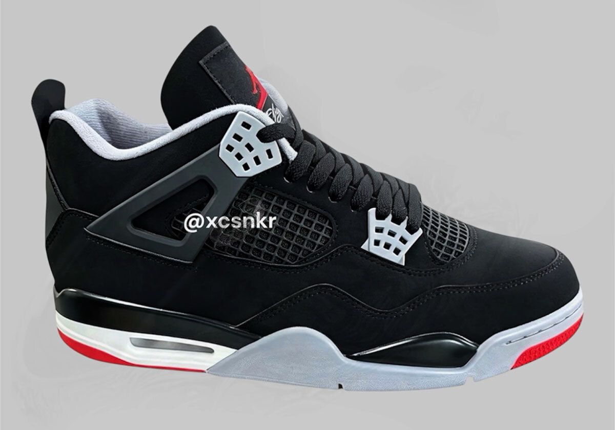 SneakerNews's tweet photo. 🚨 FIRST LOOK at the Air Jordan 4 "Bred" 2026

🗓️ November 28th

Our full breakdown >> https://t.co/XUupbLs5wb https://t.co/kfBOz4XXzC