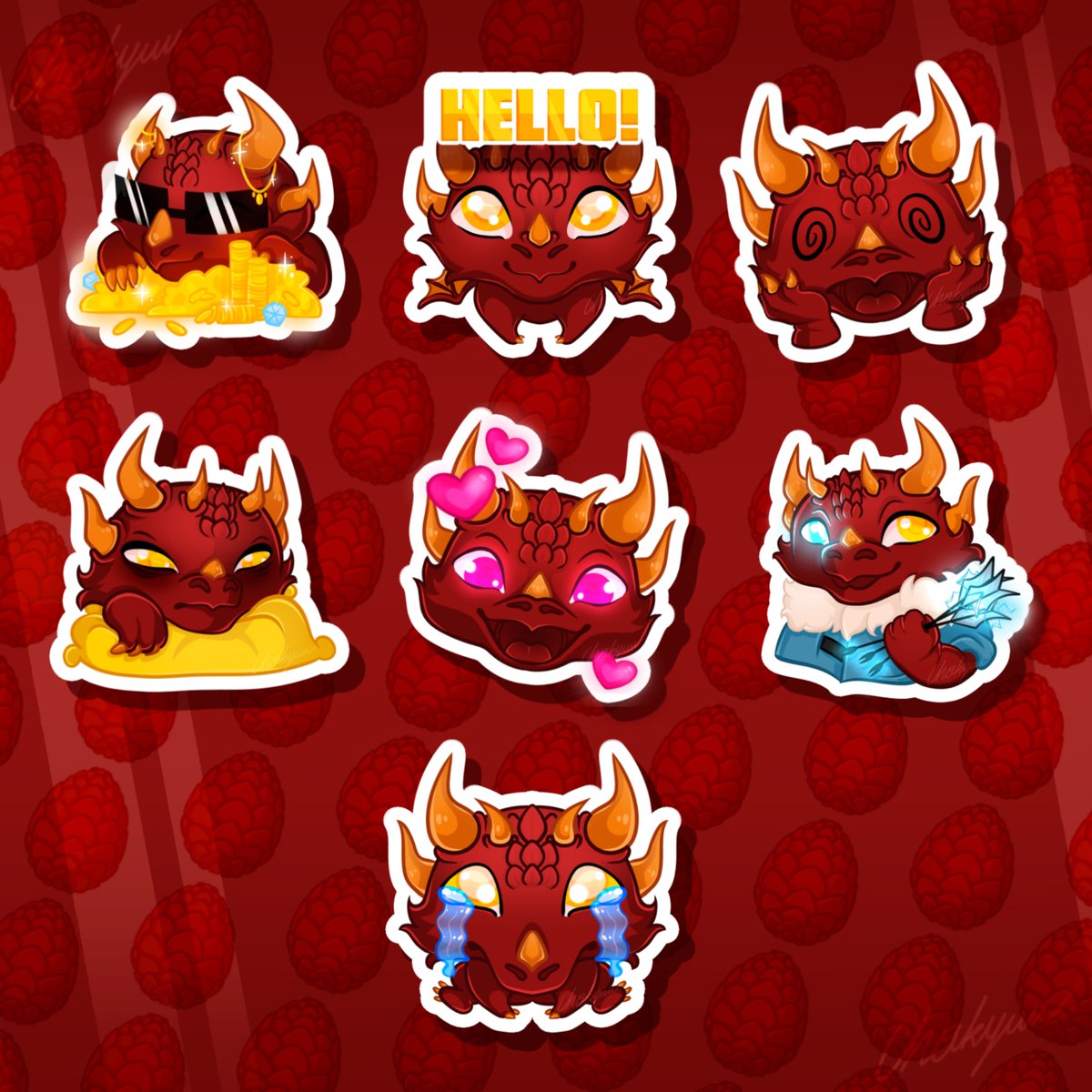 Chakyuu_'s tweet photo. @Darkkyo07 Harro! Thank you for the opportunity!

I want to join Vgen because I love creating art for vtubers and streamers!
It varies depending on what I draw! 
Models = minimum 20h 
Emotes = 1-2h each
And all of the other art between 3-10 hours :3 https://t.co/0JksdhJkpH