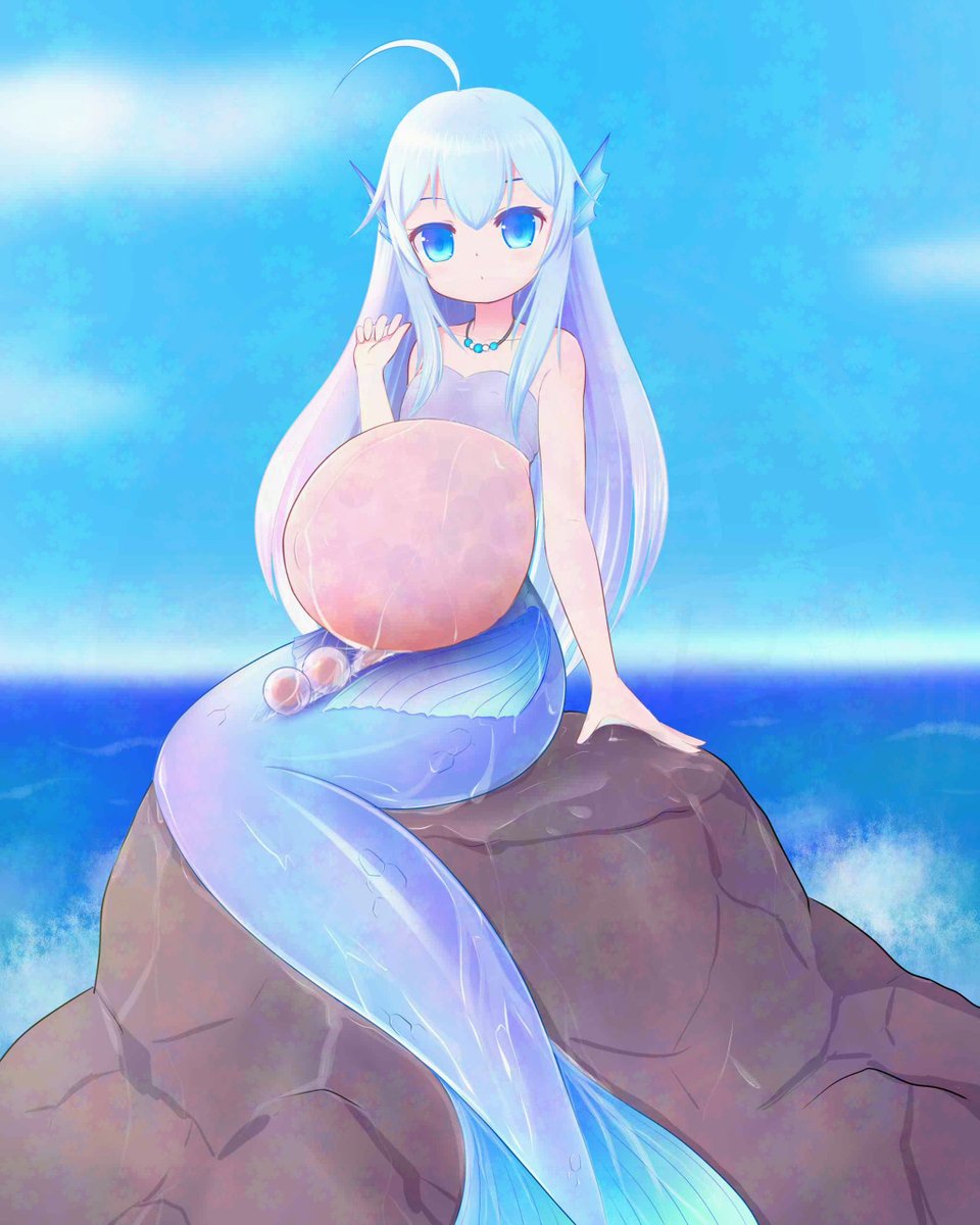 gaguabyss's tweet photo. 表に上げた健全絵のあれな差分
子持ちししゃも感覚で雑におなかを卵でいっぱいにされちゃう人魚ユディちゃん( ˘ω˘ )
2枚目はちょっとおなか透けてる差分。

卵は無精卵なのでそのまま食べてよし、その場でぶっかけて有精卵に仕上げるもよし(ﾟ∀ﾟ)◎ https://t.co/MNtKydT0ln