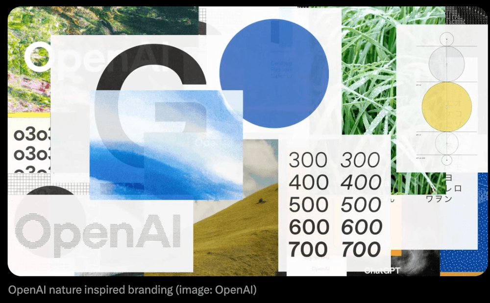 berprecht's tweet photo. Soft colors. A bit of moss. Every AI company suddenly looks like a wellness retreat.

We’ve now gone through three phases of AI slop.

Phase 1 was purple gradients.

Phase 2 was serif fonts.

Phase 3 is nature photography.

There’s nothing wrong with any of these choices.

But when good taste becomes a template, it becomes slop too.