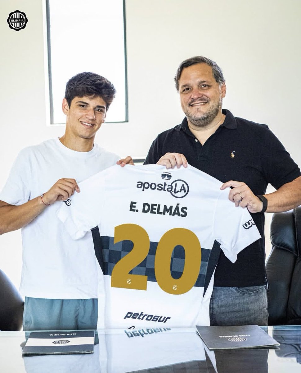FALG1080am's tweet photo. Jani Delmás, padre y representante de Eduardo Delmás:

"Se recibió una oferta concreta desde México que no lleno las expectativas del club por lo que no fue aceptada".

"Edu está enfocado en lo que es el clausura y la sudamericana, no es su prioridad ni la del #Olimpia que salga ahora mismo".
