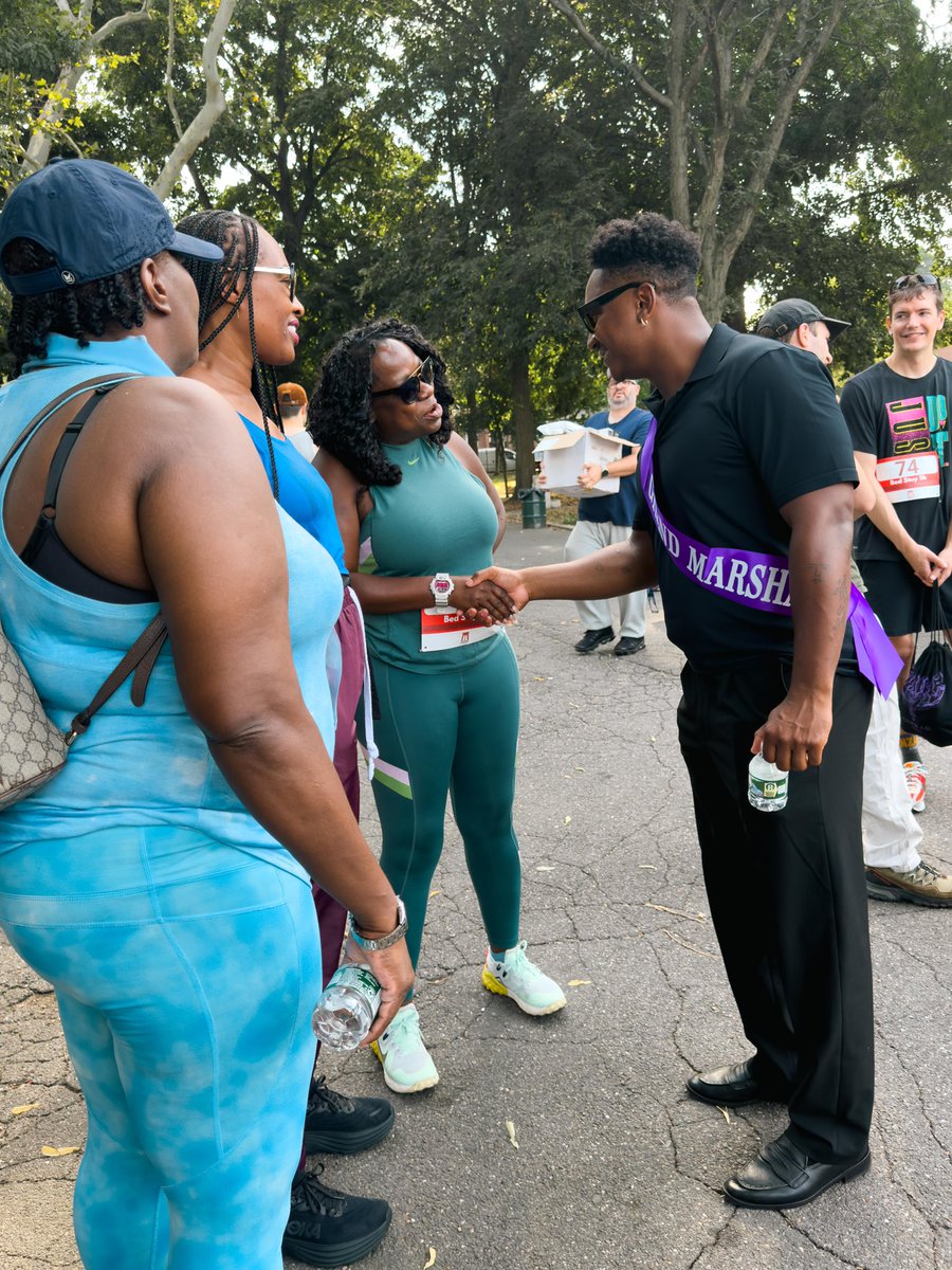 CMChiOsse's tweet photo. That’s a wrap on the twelfth annual Bed-Stuy 5k! Thank you to all the runners who showed up this weekend. See you all next year! https://t.co/YlthMitaPP