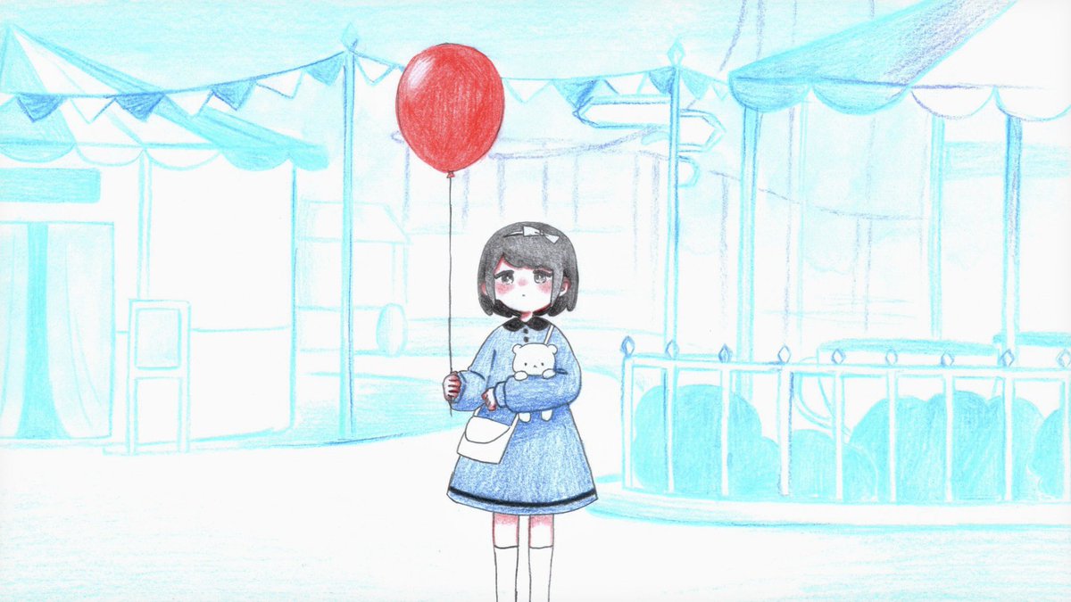 nonono_flower1's tweet photo. ✦

鉛筆アニメーション『FLOAT』が大学のYouTubeで公開されております！

風船を追いかける少女はどこまで行くのか……是非ご覧ください🎈🎡
https://t.co/SA9QDxWwcs
#Indie_anime https://t.co/Ml8MsjRASz