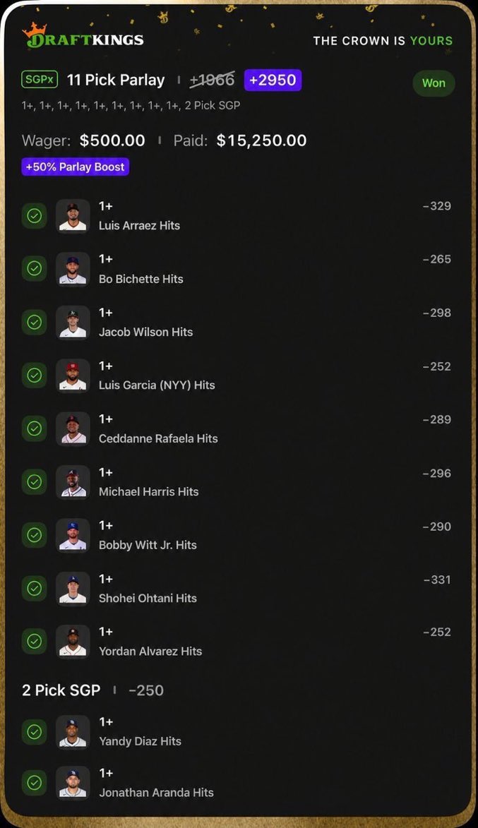 savagelocks233's tweet photo. BANGGGG! 💰🔥

VIP on fire 🔥🔥

DISCORD LINK 🔗 IN BIO IF YOU WANT ACCESS TO ALL MY BEST PLAYS !

https://t.co/3ehJdDs3xG

#NBA 🏀 | #WNBA | #CBB 🏀 | #PrizePicks 🔐 | #PROPS | #POTD 📋 | #Picks | #MLB ⚾ | #Gambling𝕏
https://t.co/qUN6aoPBp8… https://t.co/75VbidXLuc