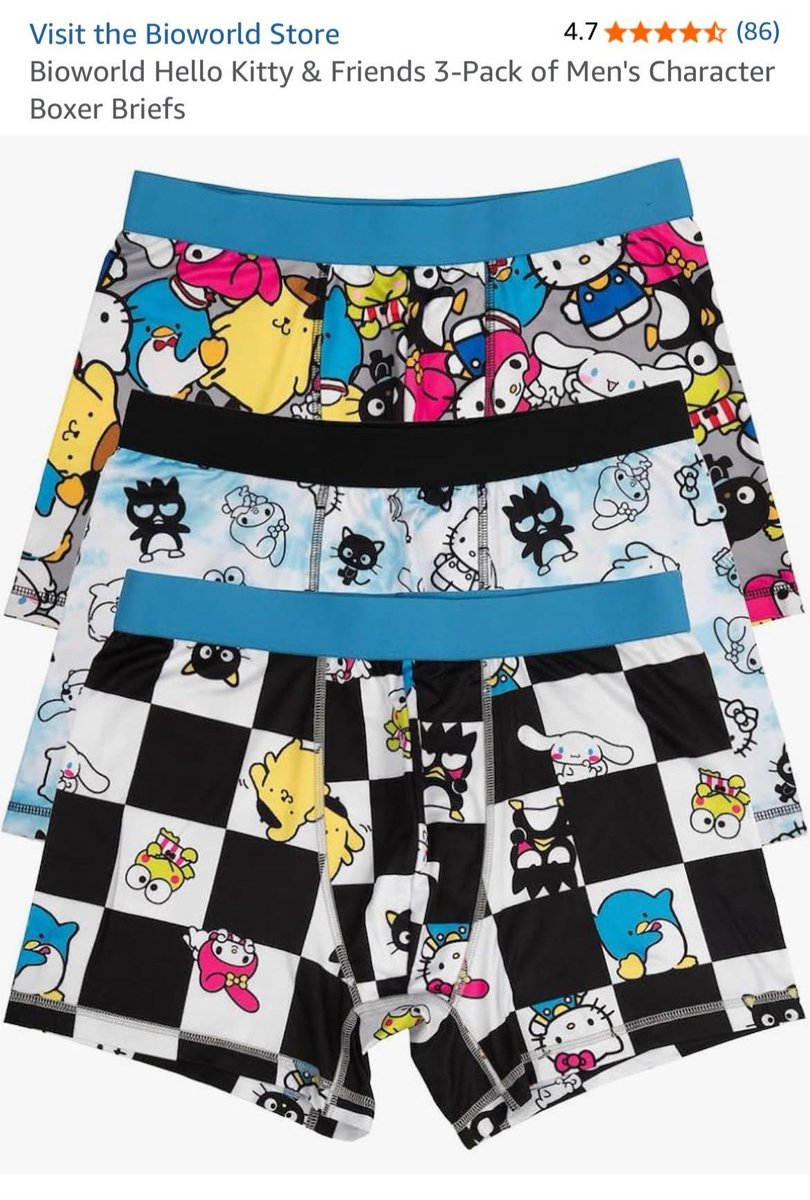 18PTC0's tweet photo. High key debating on getting matching hello kitty pajamas with me friend as well as boxer 🤔 https://t.co/EgqJEWfCfP