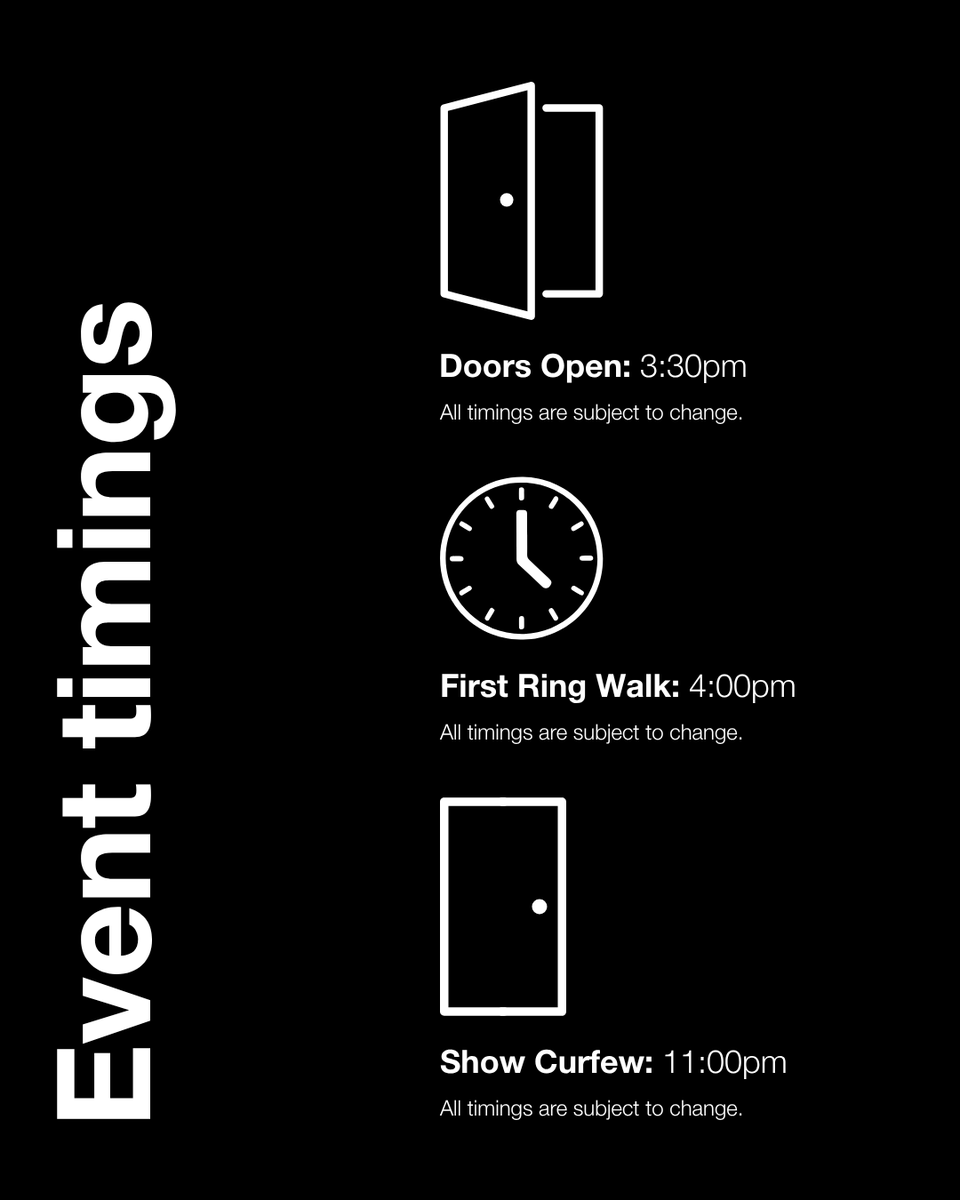fdarena's tweet photo. Coming to see Williamson vs Simpson?
Here is all you need to know...
🕕Doors: 3:30pm
🥊First Ring Walk: 4:00pm (timings subject to change)
⚡ Security checks are in place for everyone's safety
📍 Plan your visit &amp; FAQs

#boxxer #firstdirectbankarena #leedsarena https://t.co/jGJkeoYjgO
