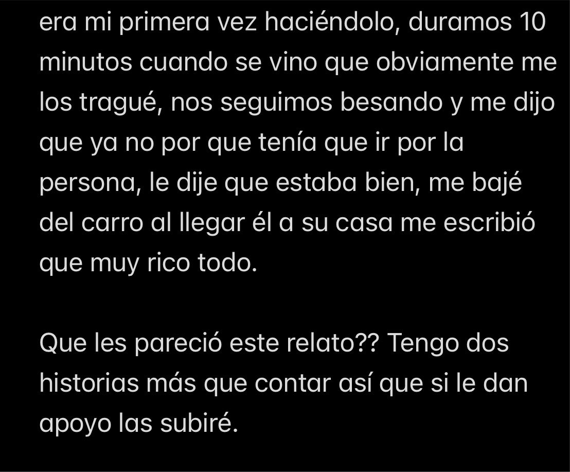 relatosyconf's tweet photo. Hola morbosos aquí la primera historia mía (@liximiny) si quieres que la próxima sea la tuya mándamela al dm.
#gay #CHUDAİ #relatos https://t.co/G6gfjH9cLn