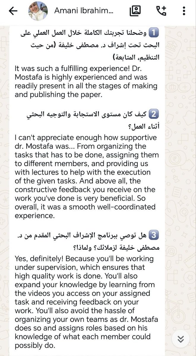 KIMRA_MK's tweet photo. أعلن عن تخرج دفعة جديدة بنجاح من المنتورشيب الخاصة بدكتور مصطفى خليفة 𝐅𝐚𝐬𝐭 𝐓𝐫𝐚𝐜𝐤 📷📷
الورقة مميزة جدا لان First Author هو د عبدالله من كندا زميل عزيز بدء طريقه البحثي معايا
المتدربين من مصر / كندا / بيروت /الإمارات / امريكا 📷 https://t.co/gG1RX9eeOI