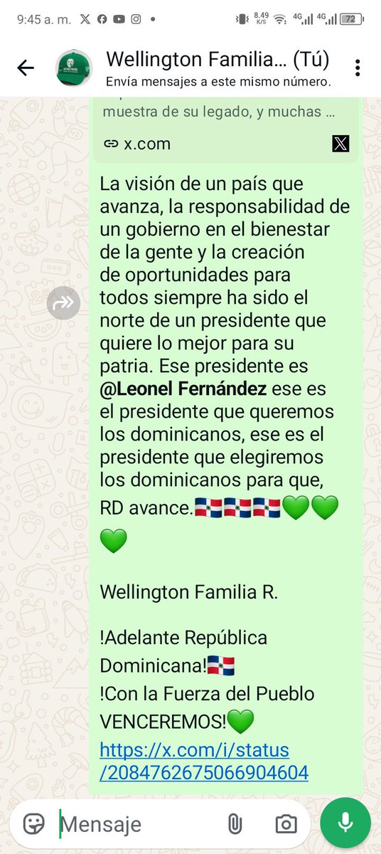 WELLINGTONFR10's tweet photo. @LeonelFernandez @victorpavonsdn @yoelconcepcion @rraysan @DioniRufino @PalomaLinares @FPcomunica https://t.co/wbmzDKCnIO
