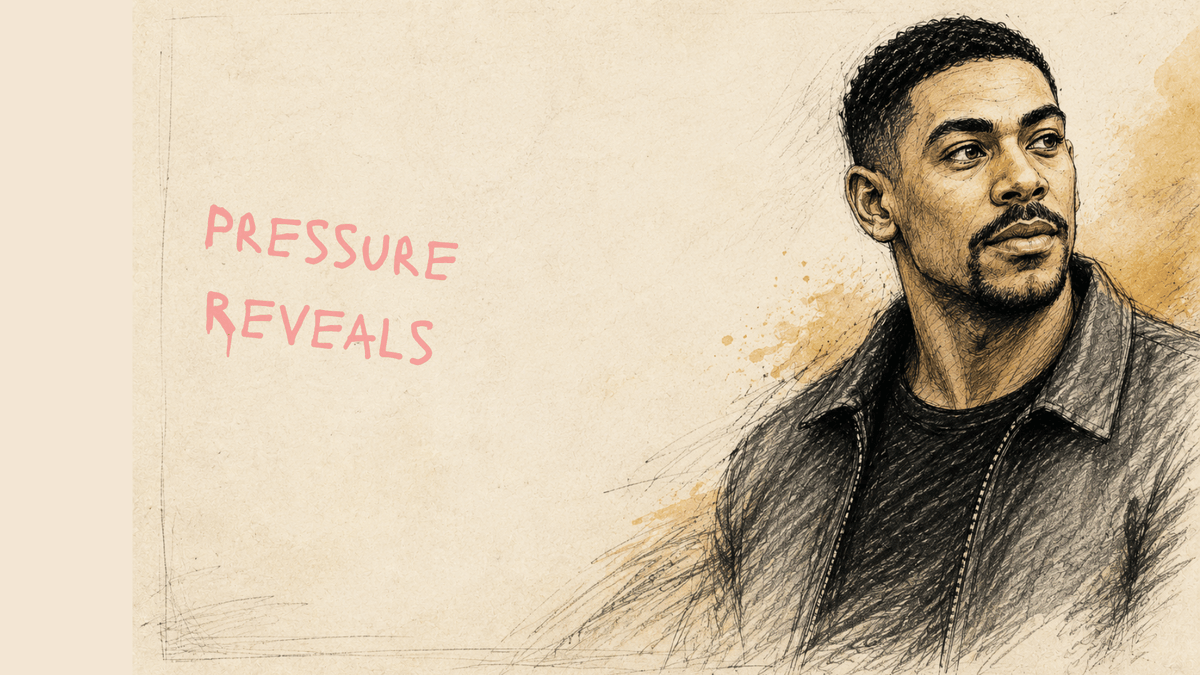 7skills2impress's tweet photo. Aaron Pierre said:

"I'm a father, a son, a brother, a grandson, a friend... and then I'm an actor."

I study how elite performers reveal mental strength through the language they use under pressure.

That single sentence told me all I needed to know.

Here's what it revealed.