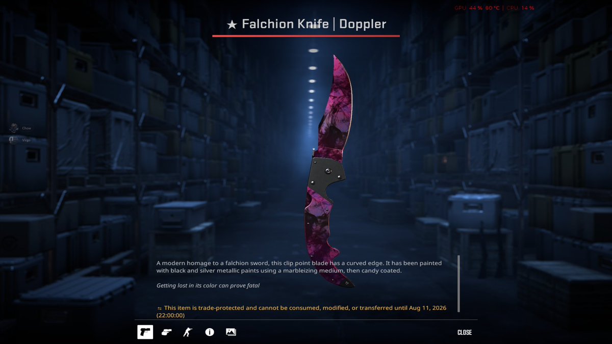 virgoszero's tweet photo. Look what appeared in my inventory https://t.co/0pzQCH61Pv