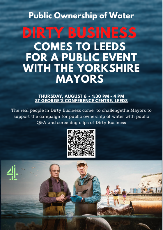 CleanIlkley's tweet photo. Tomorrow. 150 registered so far. @BBCLookNorth @officialinews_ @yorkshirepost @YorksBylines @northernecho look forward to seeing you there. Enough with never ending profiteering, extortionate pay, unchecked sewage pollution. Gov needs to put Thames into SAR to lift the bonnet on the finances and state of the assets, whilst setting up public ownership of water. Safe, reliable, resilient water for our health, wealth and security.