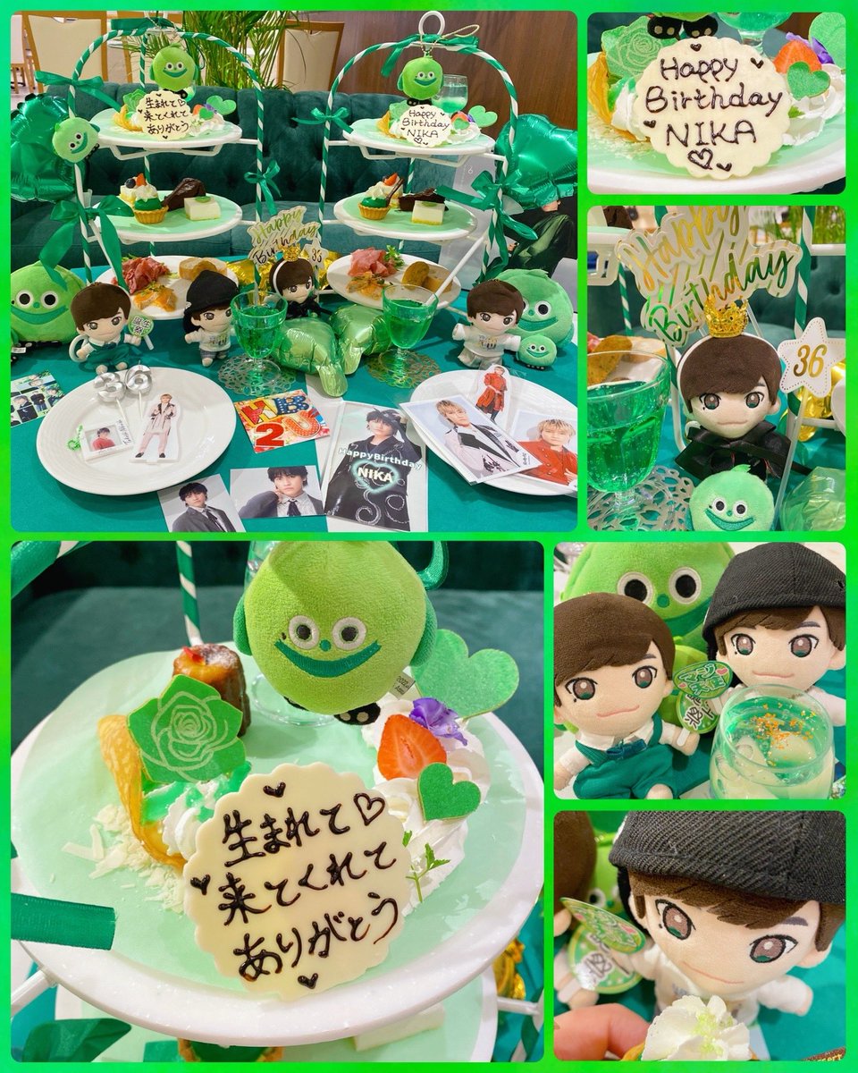 mamekira55's tweet photo. 💚🎂🎉𝐇𝐚𝐩𝐩𝐲 𝐁𝐢𝐫𝐭𝐡𝐝𝐚𝐲🎉🎂💚
　　　　　　NIKA
36ちゃいおめでとう(⸝⸝ɞ̴̶̷  ̫ ɞ̴̶̷⸝⸝)
生まれてきてくれてありがとう♥
キスマイを続けてくれてありがとう♥
幸せをたくさんもらってばかり♡
ずーっと笑っていられますように✩.*˚
大好きだよ💚
#二階堂高嗣誕生祭2026
#二階堂高嗣 https://t.co/i8gCIIZw5r