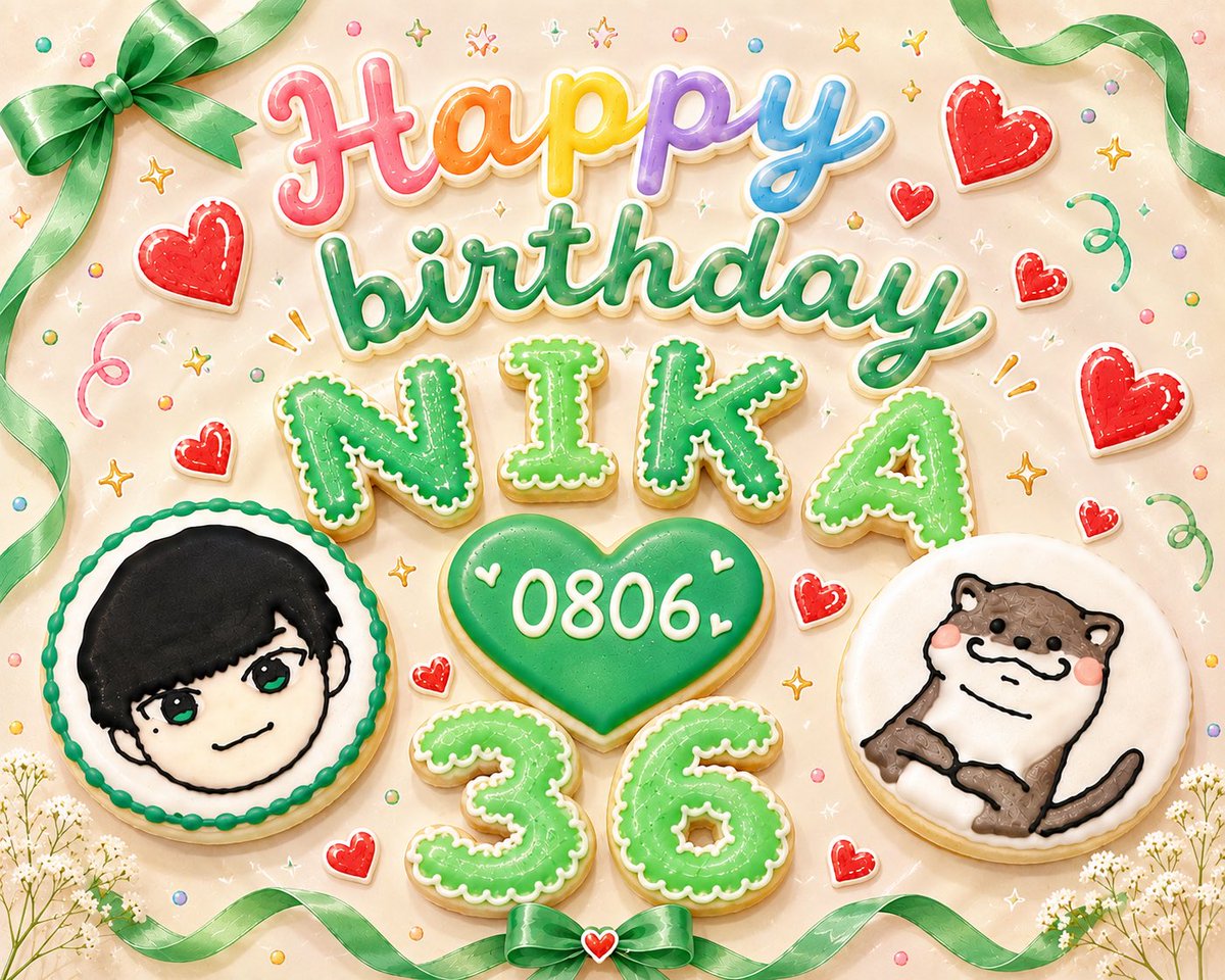 niko_stn2's tweet photo. 親愛なる二階堂高嗣くんへྀི
36歳のお誕生日おめでとう！！💚
二階堂くんの誕生日をお祝いするのも10回目になっちゃった🥹こうやって変わらずに毎年お祝いできて、嬉しいよ🥺
ずっと好きでいさせてくれてありがとう❣️生まれてきてくれてありがとう❣️これからもずっとだいすきだよ♡ #二階堂高嗣誕生祭 https://t.co/VF82KqKR0f