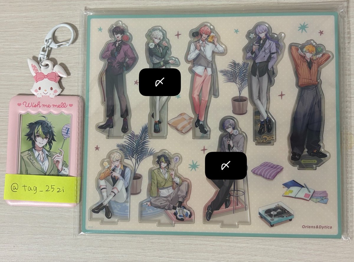 tag_25zi's tweet photo. 【交換】にじさんじ MECHATU-A On-Deck! 封入特典 フォトカード アクリルジオラマ アクスタ ステッカー

譲 画像のもの
求 💡

郵送または8/11ライビュ会場にて交換
お気軽にお声掛けください🙌🏻 https://t.co/CWq7pmO87a