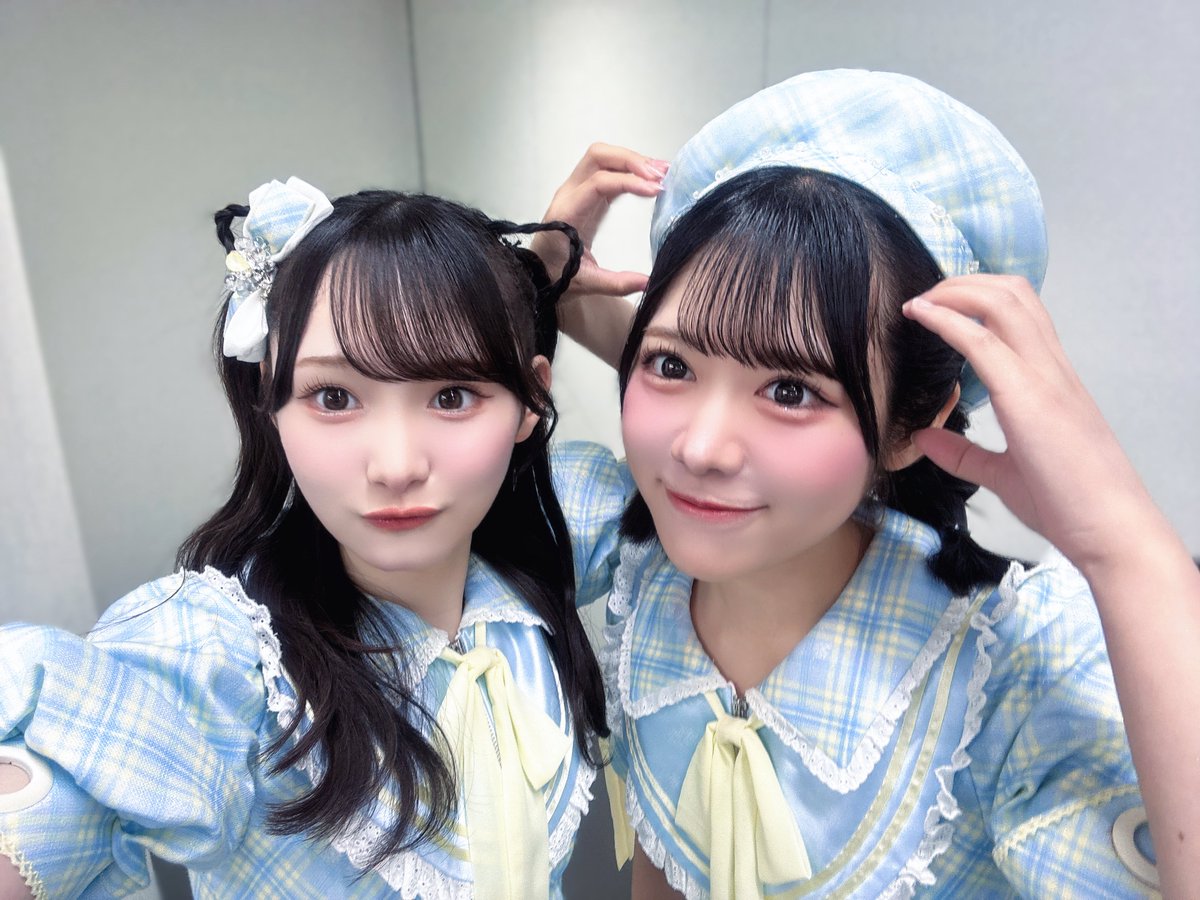 yamano_arisu's tweet photo. あおさんお誕生日おめでとう🐻‍❄️🎂🤍

いつもお目目キラッキラでキュルキュルフェイスで可愛すぎるよ〜😻🫶🏻💯
ﾜﾀｸｼはあおさんの歌声でパワー貰っております💪🏻 ̖́-
一緒に活動できて嬉しい、幸せ者🥺💖
これからもよろしくね〜( ՞.  ̫ .՞)"

オムライス食べに行きたぃ🙂‍↔️
#大西葵生誕祭2026 https://t.co/vggqmdlk03