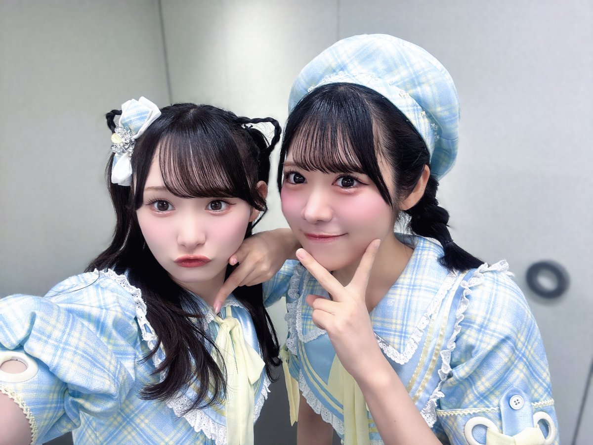 yamano_arisu's tweet photo. あおさんお誕生日おめでとう🐻‍❄️🎂🤍

いつもお目目キラッキラでキュルキュルフェイスで可愛すぎるよ〜😻🫶🏻💯
ﾜﾀｸｼはあおさんの歌声でパワー貰っております💪🏻 ̖́-
一緒に活動できて嬉しい、幸せ者🥺💖
これからもよろしくね〜( ՞.  ̫ .՞)"

オムライス食べに行きたぃ🙂‍↔️
#大西葵生誕祭2026 https://t.co/vggqmdlk03