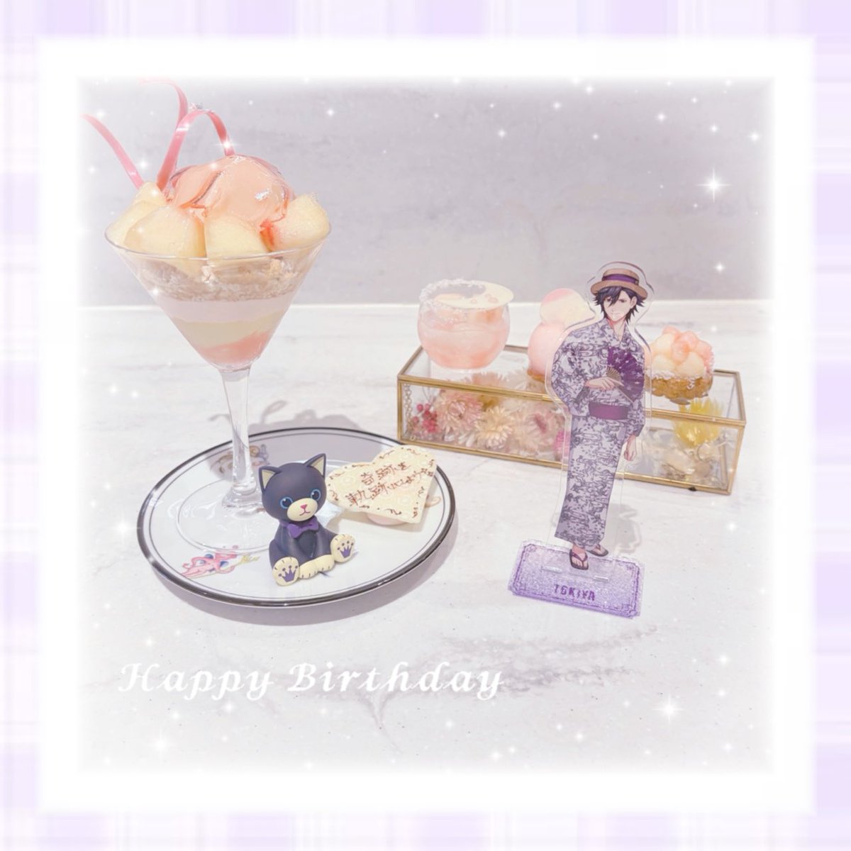 Akashi0328's tweet photo. ┊       ┊ ⋆　 ┊　　┊  ⊹
┊　　┊　　┊　　୨୧
┊　⊹ ┊　　♡
┊　　୨୧            ⊹
♡
    ꙳⋆ 𝓗𝓪𝓹𝓹𝔂 𝓑𝓲𝓻𝓽𝓱𝓭𝓪𝔂  𝑡𝑜  𝑇𝑂𝐾𝐼𝑌𝐴 ⋆

お誕生日おめでとうございます💜💎💍
永遠の愛を約束します♡大好きです♡♡

#utapri_tokiya_BD2026
#一ノ瀬トキヤ誕生祭2026 https://t.co/8gBRX82c56