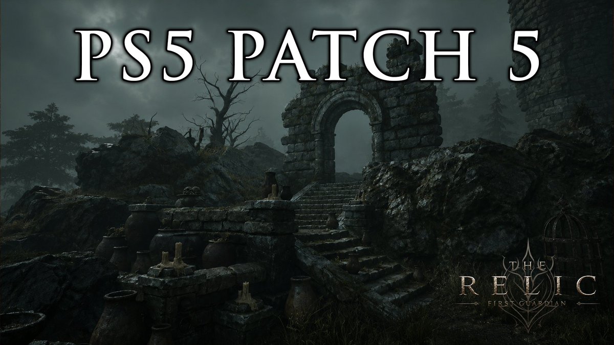 PerpGames's tweet photo. #TheRelicFirstGuardian PS5 Patch 5 is now LIVE!

Including the following fixes

Two-Handed Weapon Skills: Fixed issues related to two-handed weapon skills.

Player Targeting Movement: Resolved an issue where player targeting would cause in-place movement glitches.

Skill Chaining Fix: Fixed an issue where using a specific skill immediately after a two-handed weapon skill failed to trigger the second skill.

Skill Area of Effect (AoE): Adjusted player skill attack ranges.

Monster Rewards: Standard monster rewards have been changed to Relic Energy.

World Item Chests: Chests placed in the world now drop crafting materials instead of Gold.

Elemental Shards: Added various Elemental Shard materials across the world map.

Ancient Memories Interaction: Resolved an issue in caves where "Ancient Memories" (Relic Energy) blocked player interaction.

Based on community feedback, we’ve added a new feature: interacting with field/lore pages now plays the voice-over while pausing the gameplay.