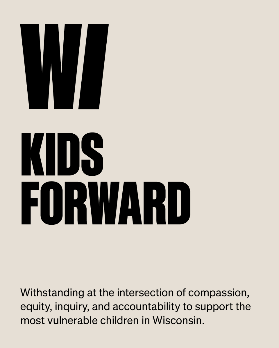 PublicWelfare's tweet photo. Withstanding with Kids Forward

Kids Forward is a Wisconsin-based nonprofit working to ensure every family has the opportunity to thrive, especially those most impacted by disinvestment – not just the powerful few. https://t.co/uN9DVB6SxB