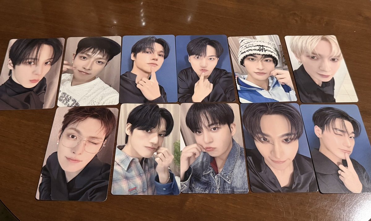 non_rai's tweet photo. ATEEZ FANMEETING ATINY’S VOYAGE：TINY MYSTERY IN JAPAN トレカ 交換

譲：ホンジュン、ウヨン、ジョンホ、ユノ、ソンファ、ヨサン、サン

求：同種ミンギ

明日会場手渡し、郵送可です
検索からでもお気軽にお声がけ下さい😄
よろしくお願いしま https://t.co/Kv4x5gpxA7