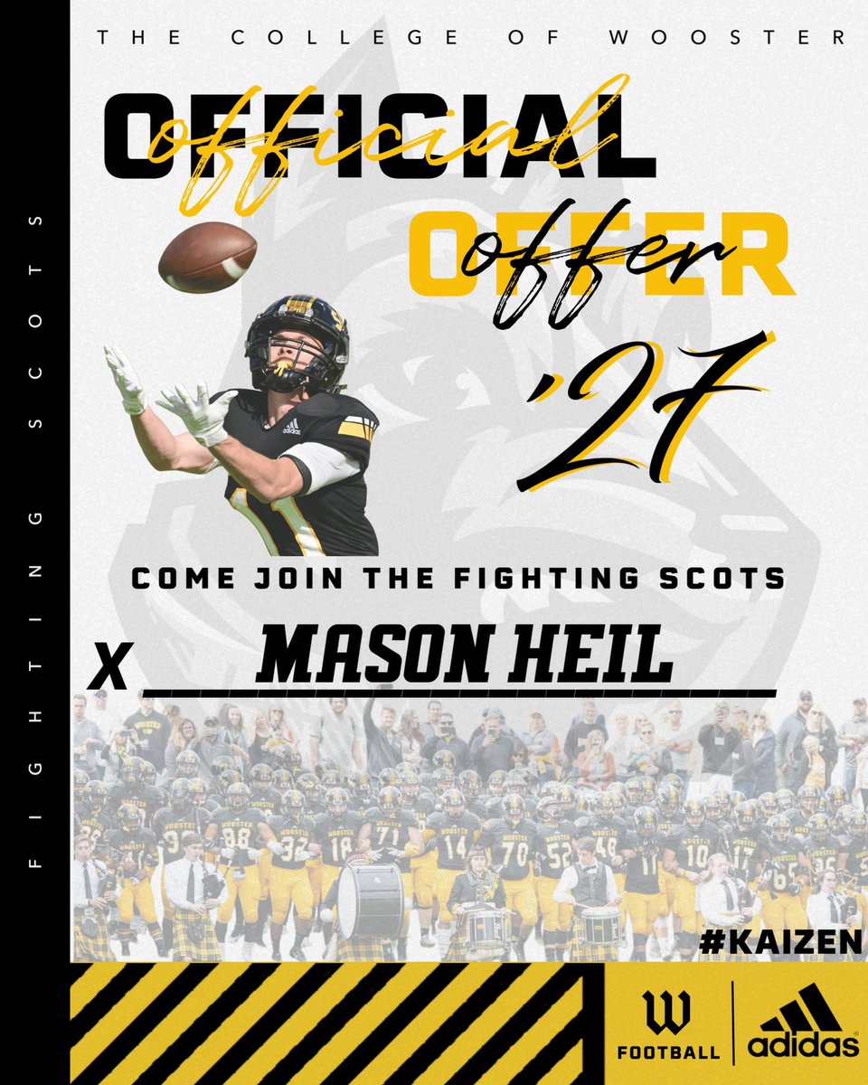 masonheil54's tweet photo. After a Great Talk with @Coach_AAnderson, I’m Blessed to Have Received my 10th Offer to @WoosterFootball! Go Scots! 

@SpencerLeno @PerryFootball_ https://t.co/GJ2XsND53U