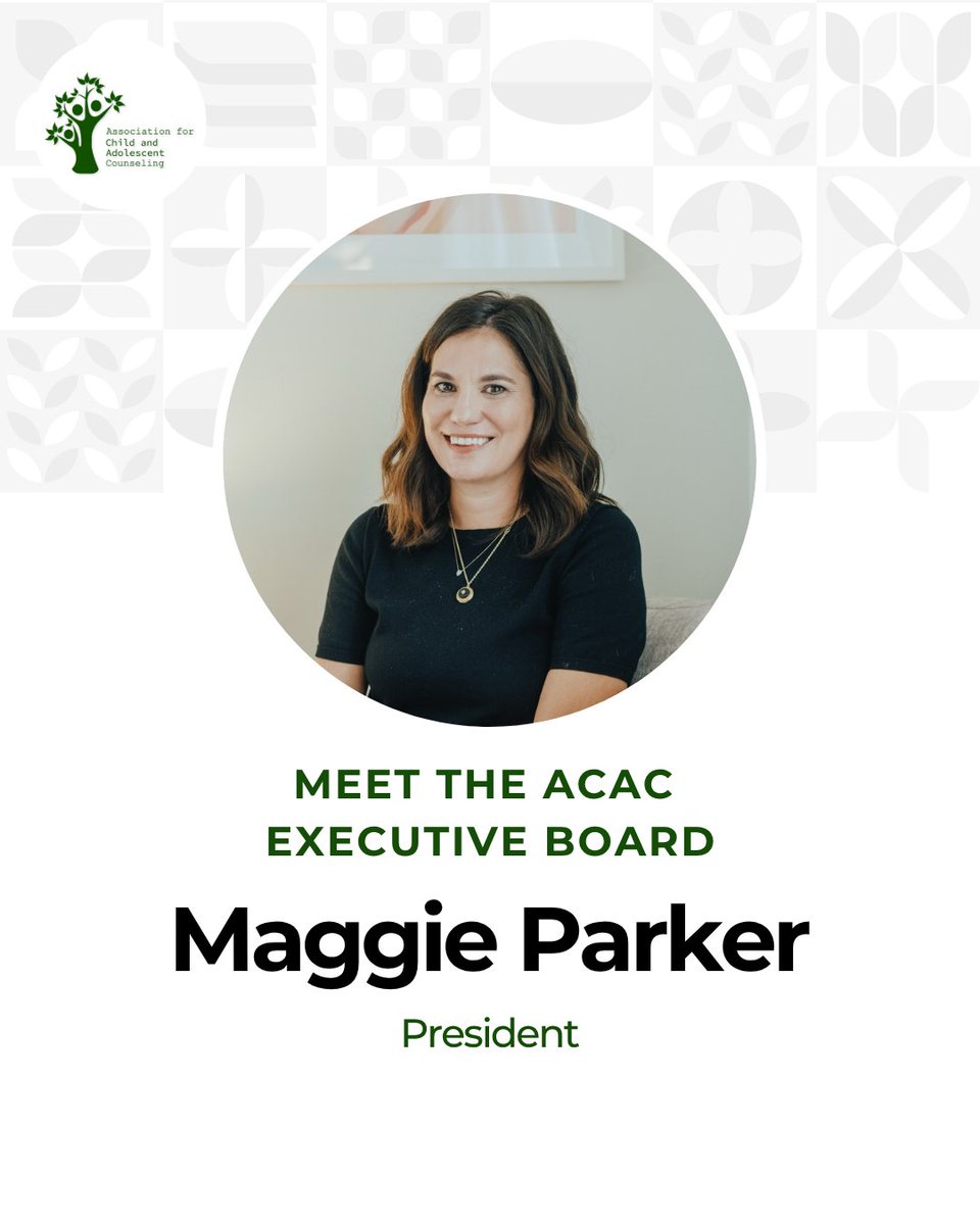 acacchild's tweet photo. We’re excited to introduce Dr. Maggie Parker as the new President of the Association for Child & Adolescent Counseling! 🎉
#ACAC #ChildCounseling #AdolescentCounseling #Leadership #MentalHealthMatters https://t.co/0wDbjxW464