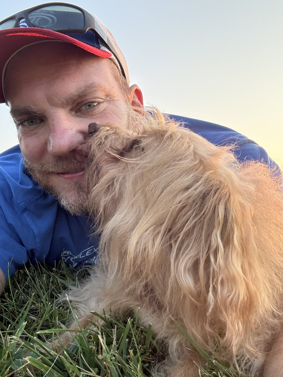 dougym's tweet photo. Happy birthday to this little guy. Poncho turned 13 this week and I can imagine what my life would have been like without him over that timeframe. #Dogs #dogdad #MAGA #homocon https://t.co/f8L2OHwnU5