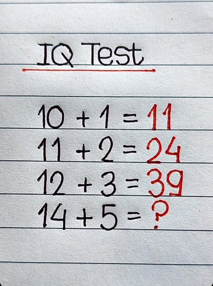 10mirbeyxx's tweet photo. bunu çözersen IQ seviyen ortalamanın üstündedir.

çözebilir misin ? https://t.co/lrwBZiPBcm