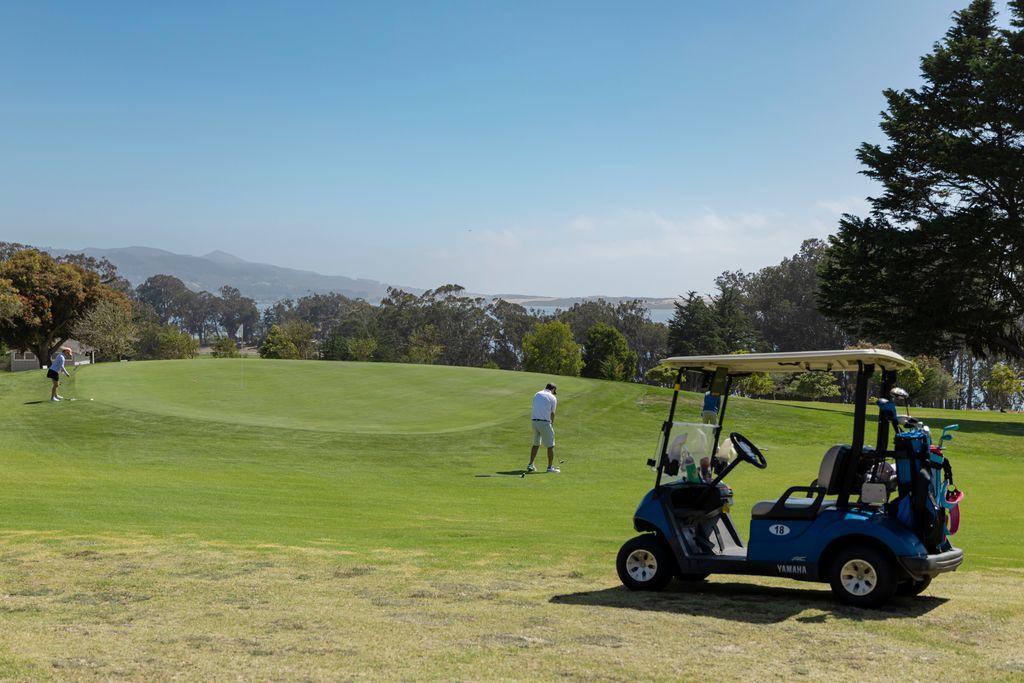 CAStateParks's tweet photo. Fore!!! ⛳️🏌🏻‍♀️🏌🏼‍♂ It’s #NationalGolfMonth! Did you know that #CAStateParks has golf courses on its properties? They all offer amazing views whether you’re on the fairway or in the rough.️ 
 
What’s your favorite golf course in California? https://t.co/1kgC9k6niB