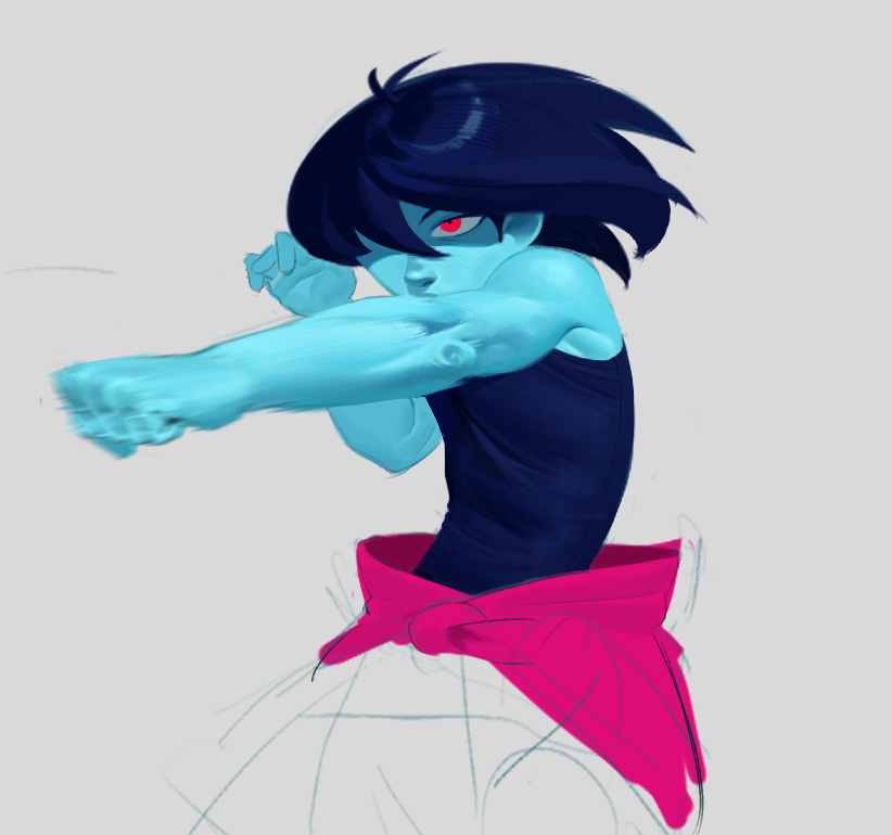G_e_kun's tweet photo. the brawler kris dreemurr https://t.co/IhCZdjYam6