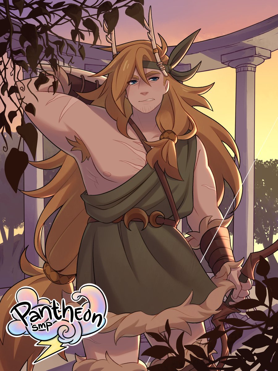 POWCreations's tweet photo. Please welcome @InTheLittleWood &amp; @ZombieCleo to Pantheon!

Our Champions of Artemis and Pan!  

Watch them try to survive... #PantheonSMP only on Youtube! 🏆    

Sunday, August 9th @ 12pm ET | 5pm BST https://t.co/PfjaO8TniT