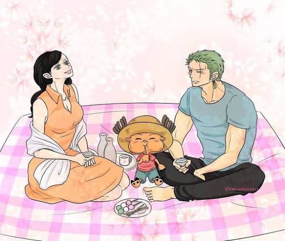 Mujtabasye2123's tweet photo. Guyes rate these ships 

Luffy X Nami 
Zoro X Robin + chopper as their son
Sanji X Pudding 
Usoop X Kaya 
Franky X lilith
Vivi X Koza
Ace X Yamato
Sabo X Koala(forgive me if the spelling is wrong)
Shanks X Makino https://t.co/nrvVJdERgy