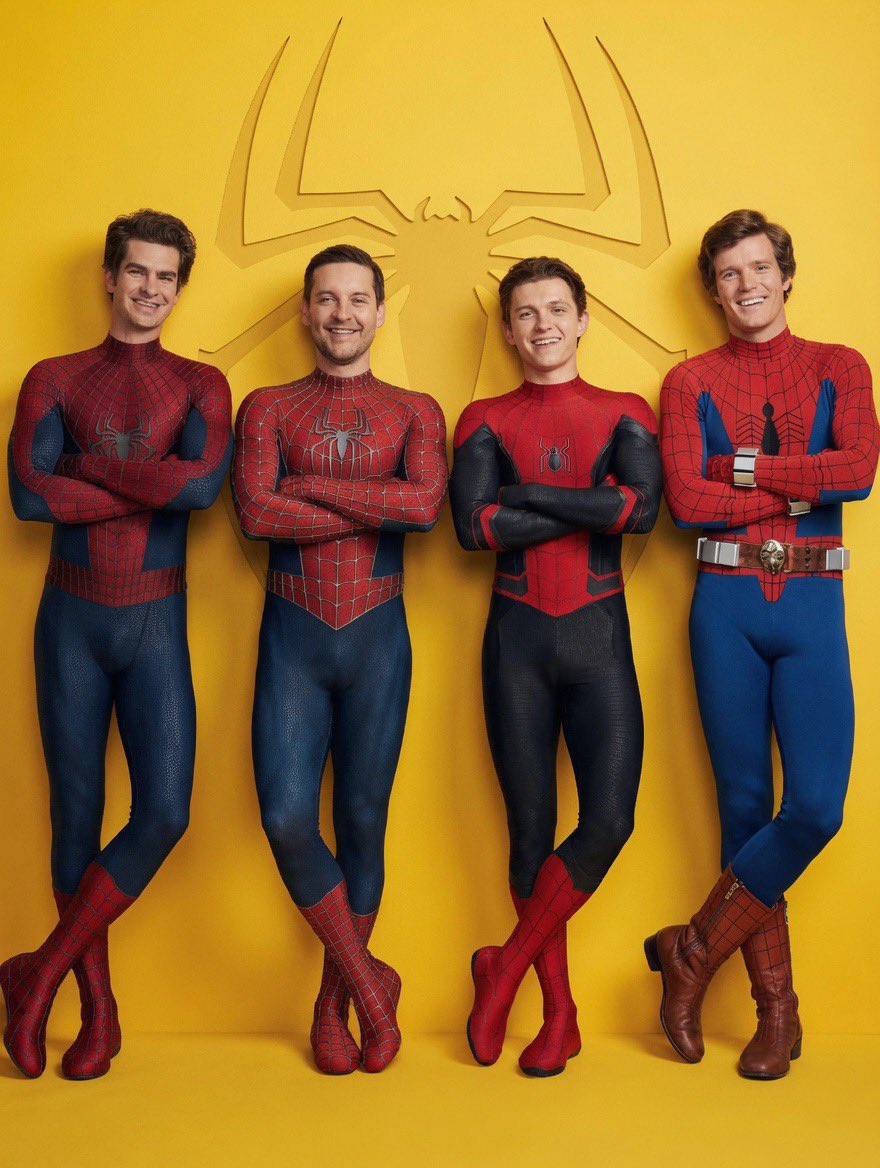 Mrbiro699's tweet photo. @grok among these Spider-Men leave only the one that can stand a ten-minute fight against Scarlet Witch 🧙 (Wanda)? https://t.co/0WxVxO0MDg