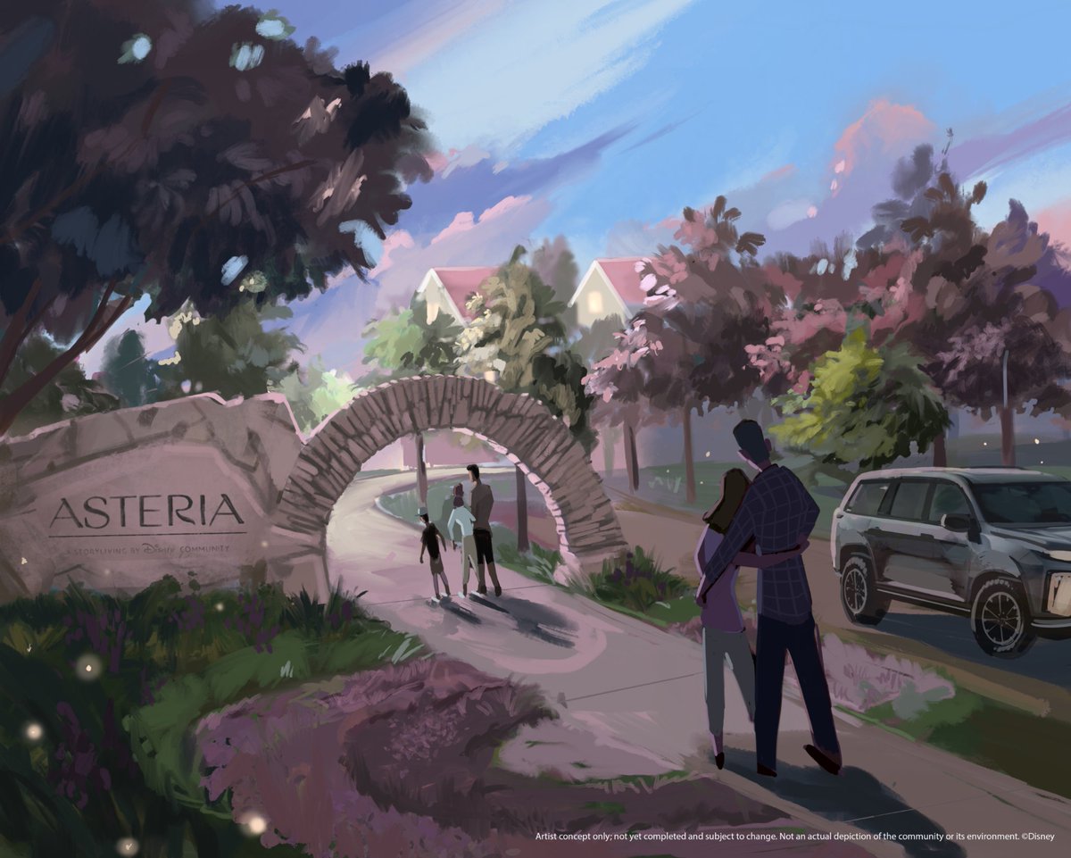 DisneyParks's tweet photo. It's where your story begins ✨ A first look at the entryway for Asteria, a Storyliving by Disney community coming to life in the Raleigh, North Carolina area 🏠 https://t.co/qhRi0DcEDh

See https://t.co/wLM4D1JzEH for important disclosures and full details. https://t.co/9bIajZ3aeV