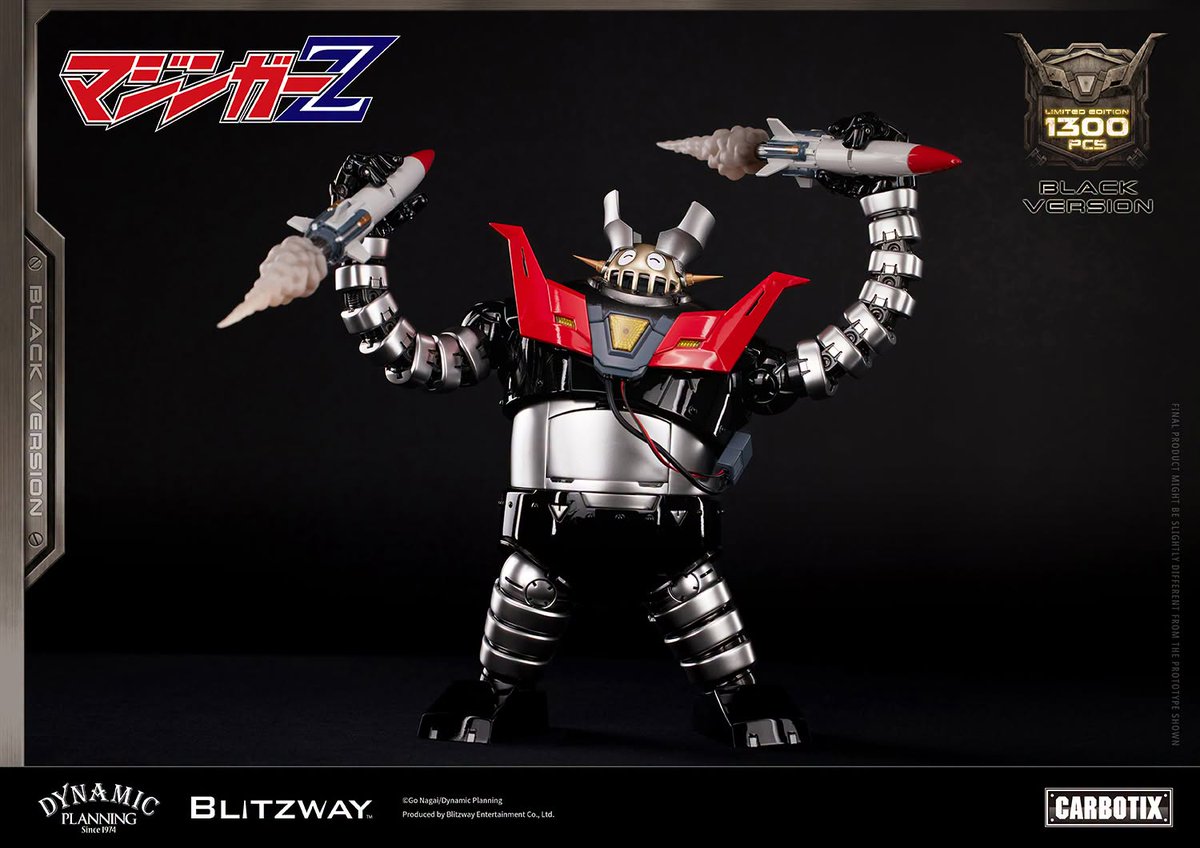 PassionXFun's tweet photo. Blitzway Carbotix Boss Robot Black Version #Blitzway #Carbotix #BossRobot #BossBorot #MazingerZ #mazinkaiser #mecha #robot #figure #anime #魔神Z #ボスボロット #ボスロボット #マジンカイザー
https://t.co/dULQf2ZYot https://t.co/KKNgfX6beb