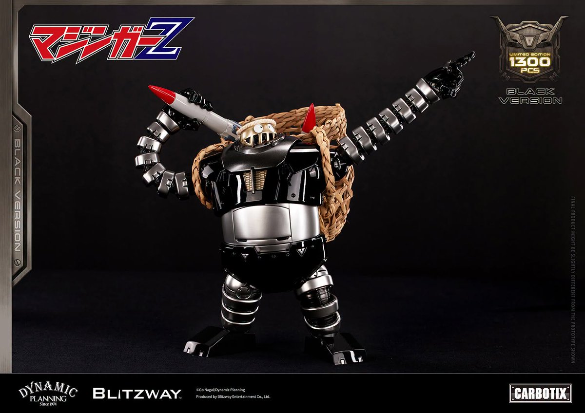PassionXFun's tweet photo. Blitzway Carbotix Boss Robot Black Version #Blitzway #Carbotix #BossRobot #BossBorot #MazingerZ #mazinkaiser #mecha #robot #figure #anime #魔神Z #ボスボロット #ボスロボット #マジンカイザー
https://t.co/dULQf2ZYot https://t.co/KKNgfX6beb